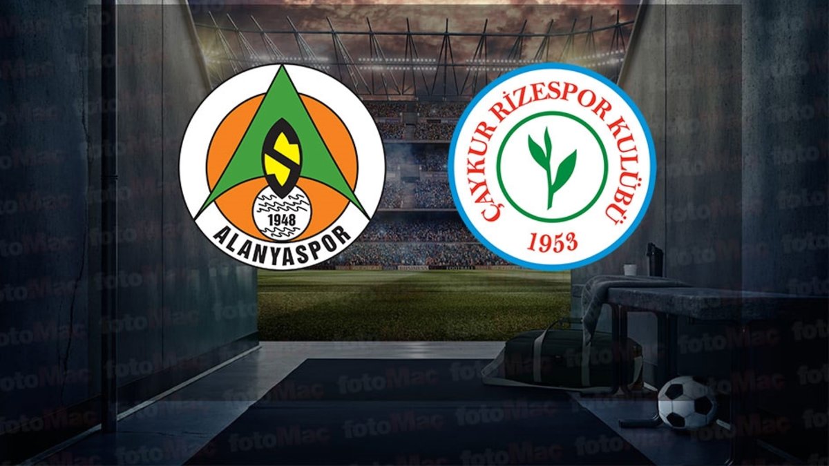 Alanyaspor – Çaykur Rizespor maçı ne zaman, saat kaçta ve hangi kanalda canlı yayınlanacak? | Trendyol Süper Lig