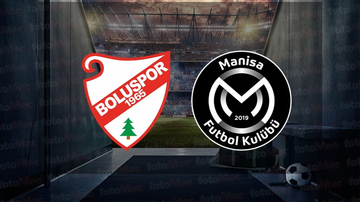 Boluspor – Manisa FK maçı ne zaman? Saat kaçta, hangi kanalda canlı yayınlanacak? | Trendyol 1. Lig