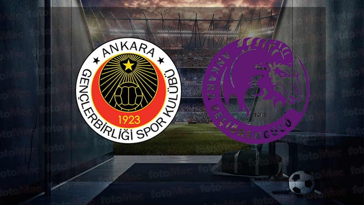 Gençlerbirliği – Keçiörengücü maçı ne zaman? Saat kaçta, hangi kanalda canlı yayınlanacak? | Trendyol 1. Lig