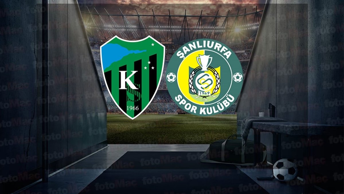 Kocaelispor – Şanlıurfaspor maçı ne zaman, saat kaçta ve hangi kanalda canlı yayınlanacak? | TFF 1. Lig