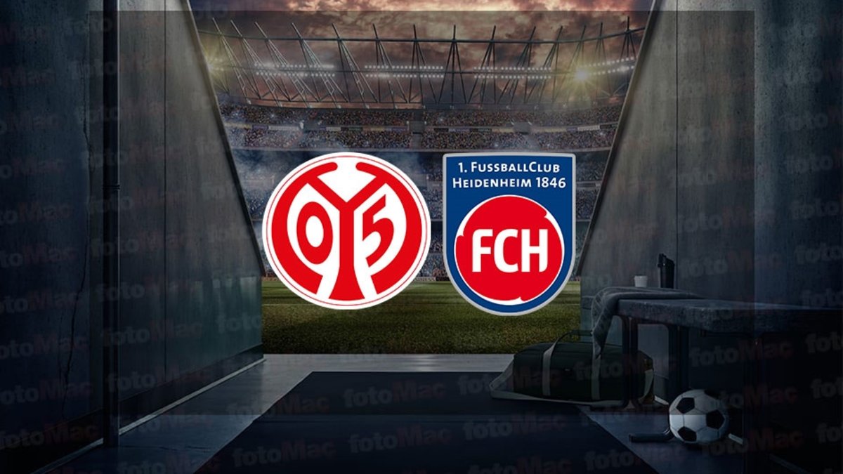 Mainz 05 – Heidenheim maçı ne zaman? Saat kaçta ve hangi kanalda canlı yayınlanacak? | Almanya Bundesliga