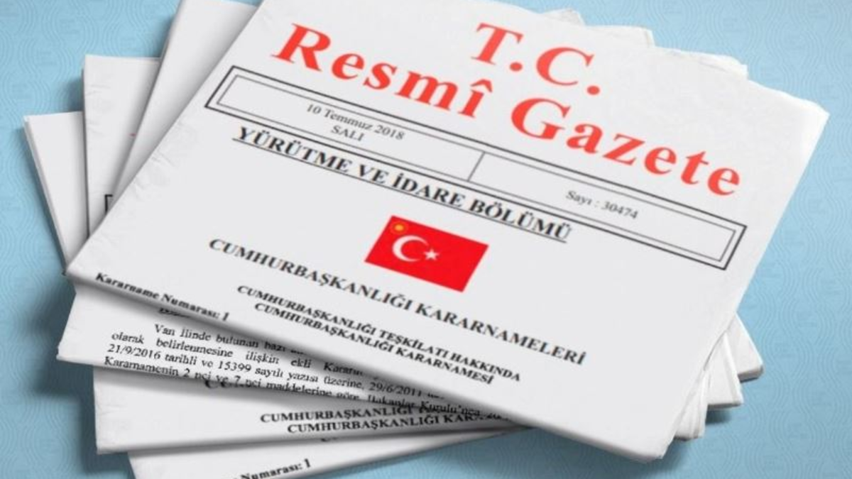 RESMİ GAZETE’DE BUGÜN | 30 Eylül Pazartesi 2024 Resmi Gazete kararları