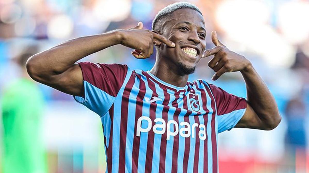 Trabzonspor’da Simon Banza, gol sevincinin sırrını açıkladı