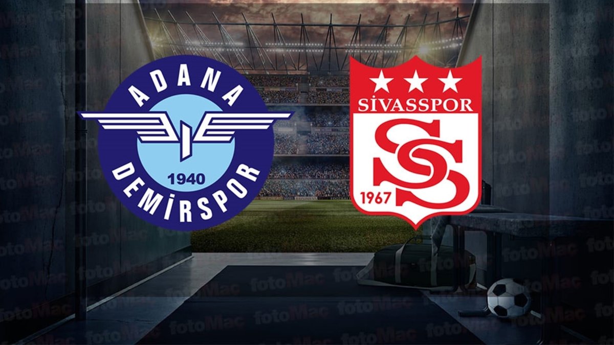 Adana Demirspor – Sivasspor maçı CANLI İZLE | Trendyol Süper Lig CANLI MAÇ