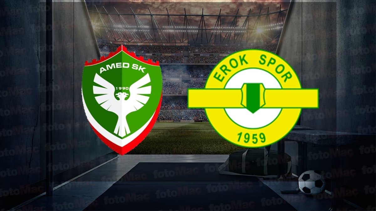 Amedspor – Esenler Erokspor maçı ne zaman? Saat kaçta, hangi kanalda canlı yayınlanacak? | Trendyol 1. Lig