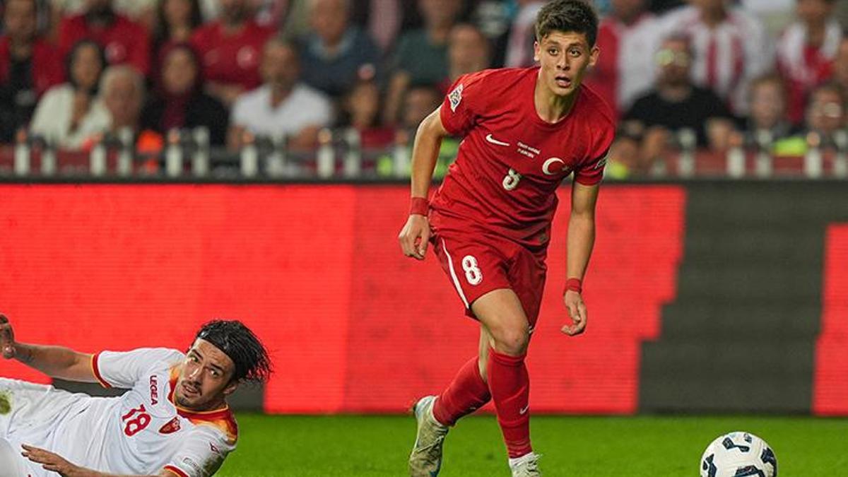 Arda Güler’den Türkiye-Karadağ maçına damga vuran çalım! Şov yaptı, klasını konuşturdu…