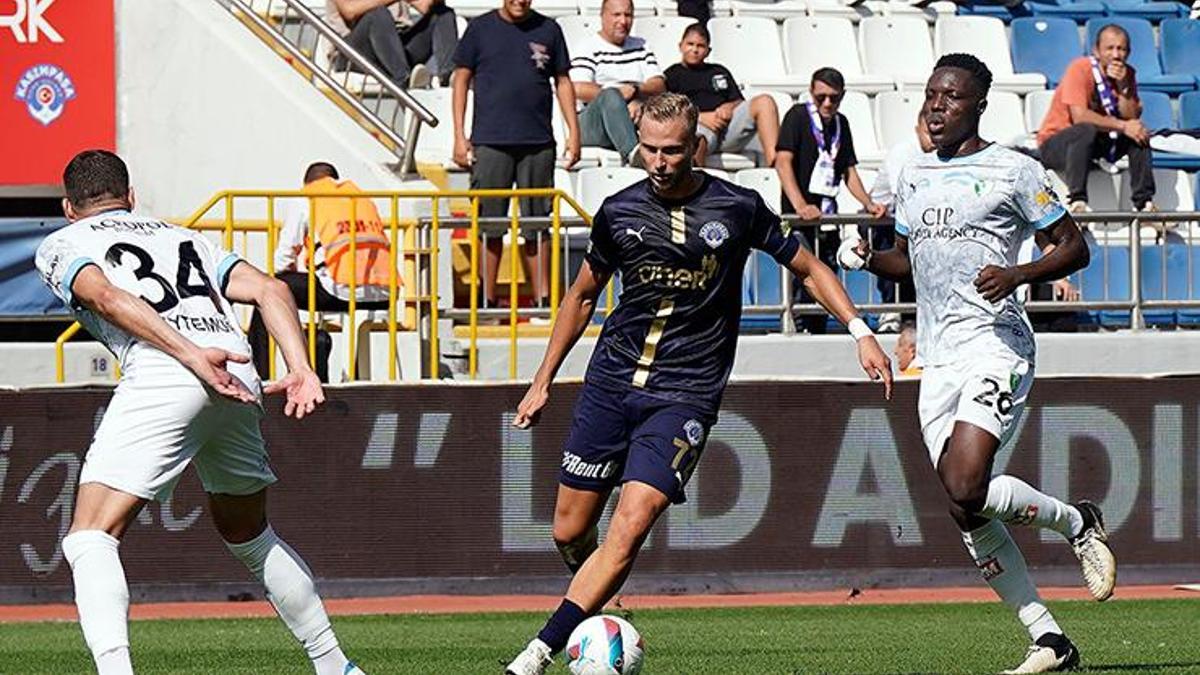 Bodrum FK’den 10 kişiyle kritik puan! İstanbul’da gol yok… (Kasımpaşa 1-1 Bodrum FK özet)