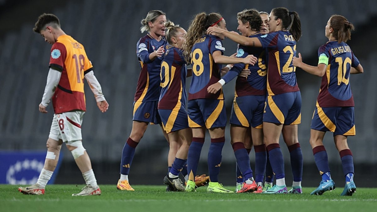 Galatasaray Petrol Ofisi 1 – 6 Roma (MAÇ SONUCU ÖZET)