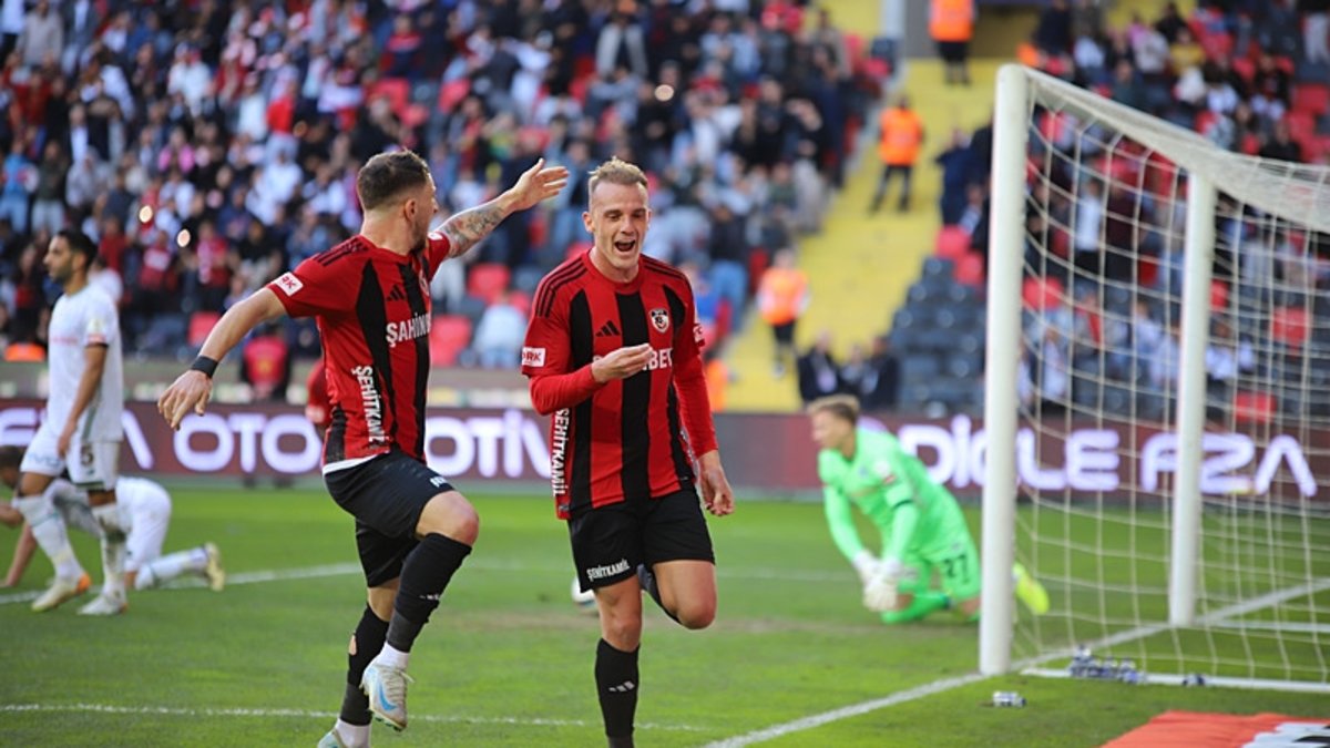 Gaziantep FK 3 – 1 Konyaspor | MAÇ SONUCU – ÖZET (Süper Lig)