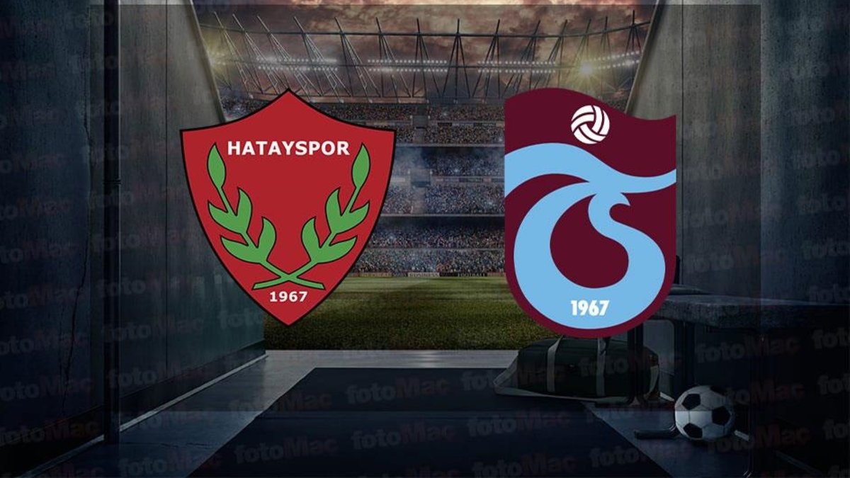 HATAYSPOR TRABZONSPOR MAÇI CANLI İZLE | Hatayspor – Trabzonspor maçı ne zaman, saat kaçta, hangi kanalda?