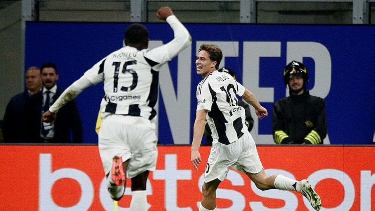 Inter 4-4 Juventus (MAÇ SONUCU ÖZET) Kenan Yıldız coştu Juventus geri döndü!