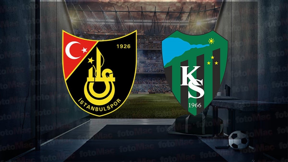 İstanbulspor – Kocaelispor maçı ne zaman? Saat kaçta, hangi kanalda canlı yayınlanacak? | Trendyol 1. Lig