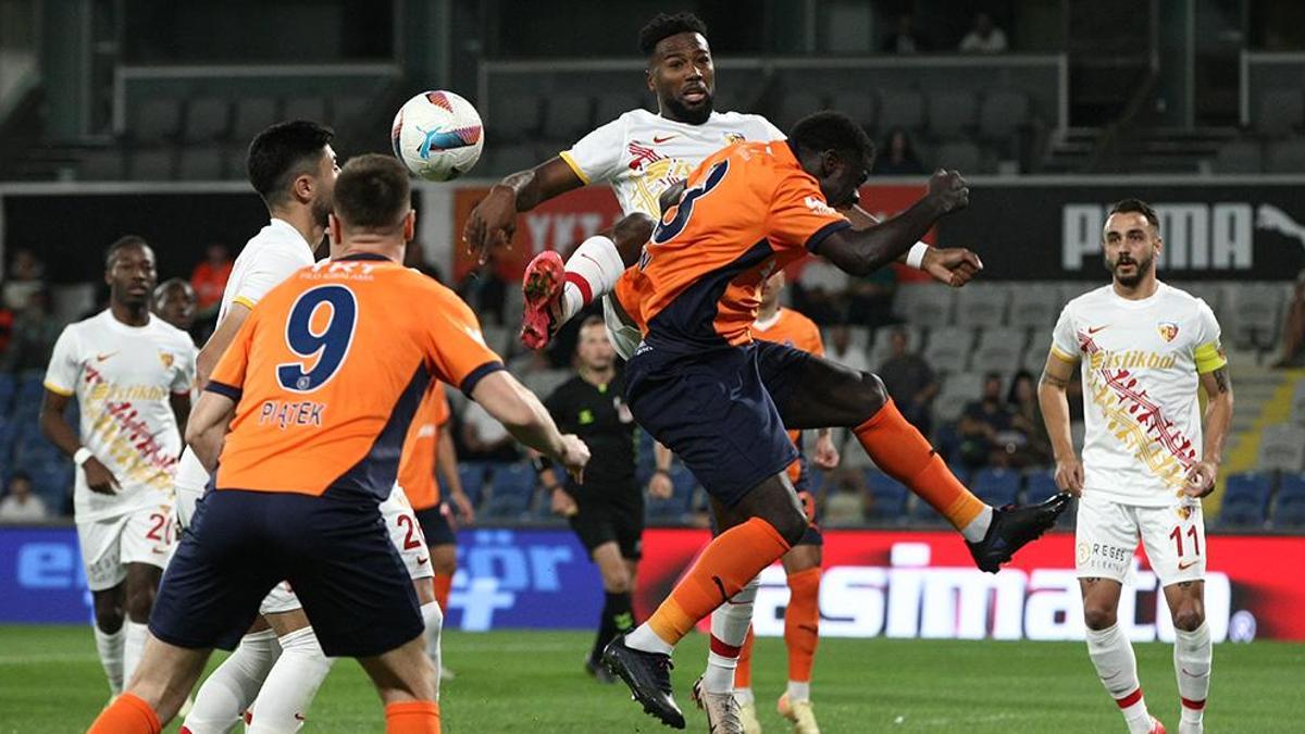 (ÖZET) Başakşehir – Kayserispor maç sonucu: 1-1 | Başakşehir’e iç sahada Kayseri engeli!