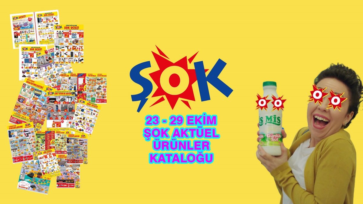 ŞOK ÇARŞAMBA FIRSATLARI | 23 – 29 Ekim ŞOK indirimli aktüel ürünler listesi
