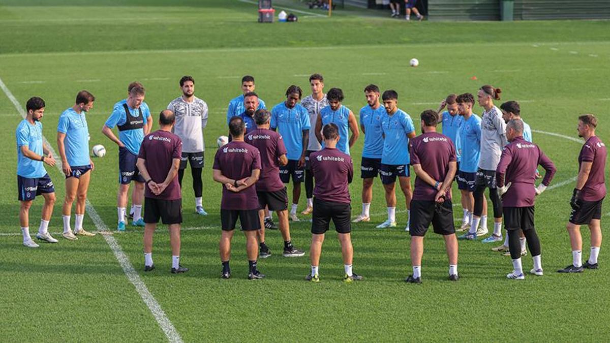 Trabzonspor’da Şenol Güneş, yol haritasını belirledi! Oyuncularıyla özel görüşme…